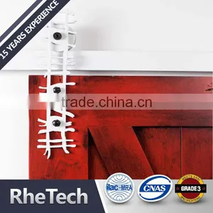 Hot Sale High Quality Customized Bar Flat Track Interior Sliding Barn Door Rollers and Track thumbnail-1