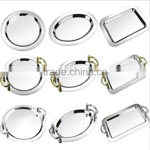 Stainless Steel Rectangle Bar Restaurant Kitchen Serving Tray- Food Tray-meat Tray Standard thumbnail-6