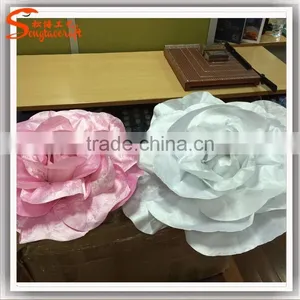 Factory Price Wholsale China Artificial Flower Decor Wedding Artificial Chinese Rose Flower Fake Decoration Flower thumbnail-6