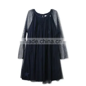 Latest Misty Party Tulle Dresses For Girls Children Long Frocks Designs Dress Gril Dresses HSD5588 thumbnail-1