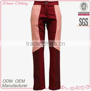 Fashion Clothing Factory Manufacturer New Design Coat Pant With Mixed Color thumbnail-1
