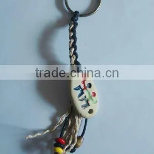 12 Constellation Keyring,Ceramic Constellation Pendant,Hand-knitted Textile Ancient Constellation Keychains thumbnail-1