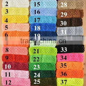 1.5inch Wide Baby Girls Crochet Headband thumbnail-3