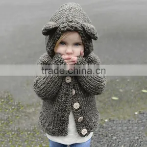 S17698A Infant Clothes Children Cardigan Kids Sweater thumbnail-1