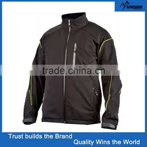 2016 Wholesale Black Men Softshell Jacket thumbnail-1