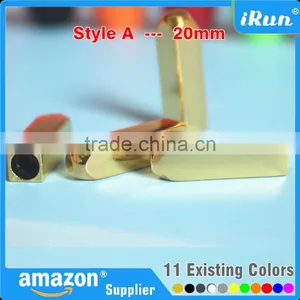 MOQ:100 Pcs - THE MASTER of Lace Tips Aglets! Superior Gold Silver Quality Fast Shipping Yeezy Laces Metal Aglets Mixed Colors thumbnail-5