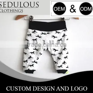 100% Certified Organic Cotton Baby Leggings Pants With Custom Design and Packing thumbnail-3