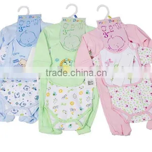 Baby 3pc Hanger Set Romper/baby Wear/baby Clothing/baby Garments thumbnail-1