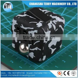 Camouflage Magic Silicone Fidget Cube for Gifts and Stress Relief thumbnail-4