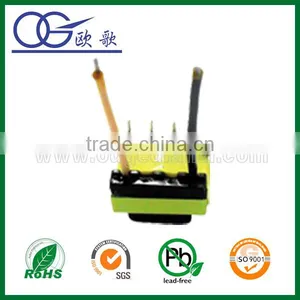 EE19 Audio Output Transformer With Wire,horizontal,pin4+4 thumbnail-1