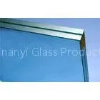 Flat / Curved Double Laminated Safety Glass , Ceiling Reinforced Glass Board thumbnail-1