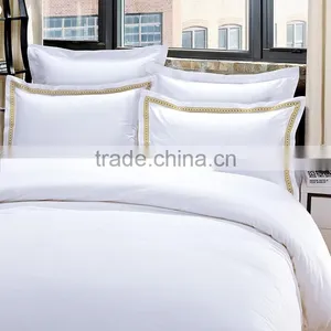 Hotel 5 Star Bedding Set Luxury 100% Cotton Bed Sheet thumbnail-1