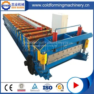 Galvalume Roofing Sheet Roll Forming Machine thumbnail-2