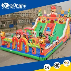 New Design Commercial Inflatable Dry Slide Large Inflatable Bounce Slide for Kids thumbnail-1