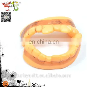 Multicolor Funny Halloween Plastic False Teeth Toy thumbnail-3