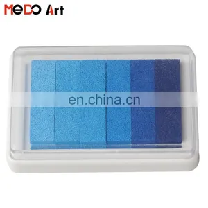 6 Colour Strip DIY Washable Ink Pad for Kids thumbnail-1