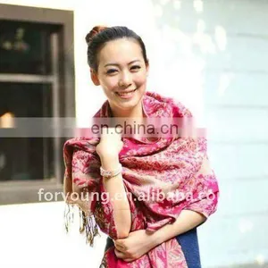 Pakistan Pashmina Scarf and Shawl Wholesale thumbnail-1