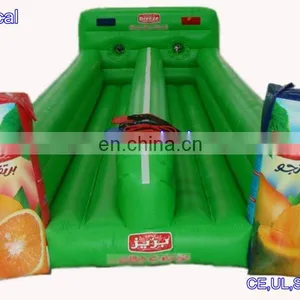 Inflatable Bungee Run / Bungee Tun With Model Door thumbnail-1