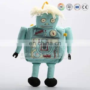 Boy Favorite Robot Plush Toys Backpack thumbnail-1