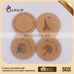 Custom Cheap Cork Backed Table Dinner Mats and Coasters thumbnail-5