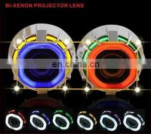 2.5" Hid Xenon Halo Projector Headlights for h1 h4 h7 With Ccfl Angel Eyes thumbnail-4