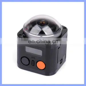 High Definition 12.4MP 360 Degree Panoramic Camera Outdoor Sports DV WIFI Mini Wireless Webcam thumbnail-2
