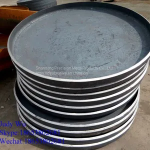 High Quality Flat Bottom Flange Dish Head in Carbon Steel thumbnail-3