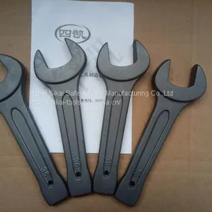 Factory Direct Sale Carbon Steel Slogging Open Spanner Drop Forged thumbnail-3