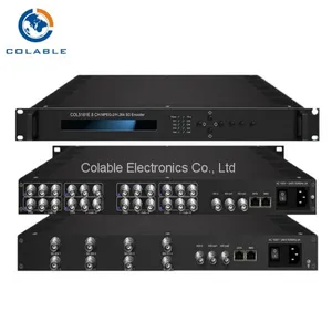 Fast Delivery Udp ip Mpeg2 sd Encoder Modulator With 8 Programs thumbnail-1