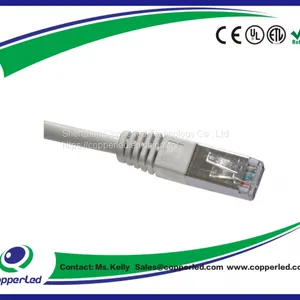FTP Cat.5e Patch Cord Plain Molded Grey Color thumbnail-1