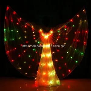 Led Color Change Smart Isis Belly Dance Wings thumbnail-3