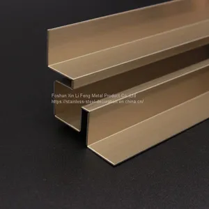 Stainless Steel Tile Edge Trim on Wall Decoration thumbnail-5