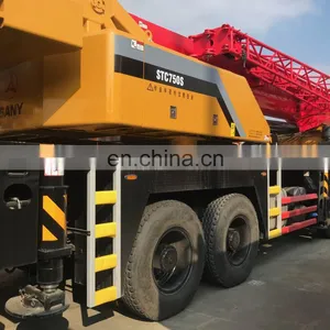 Brand New SANY STC750 75 Ton Knuckle Boom Crane Auger Truck thumbnail-2