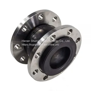 JGD Single Sphere Flanged Flexible Rubber Coupling Pipe Fittings thumbnail-1