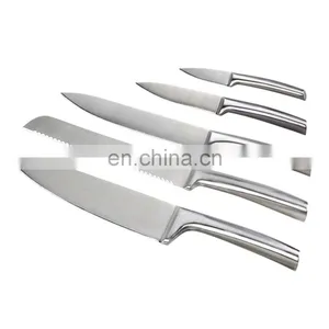 Premium Class Stainless Steel Hollow Handle Knives Kitchen Set thumbnail-4