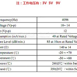 Electromagnetic Passive Buzzer Sc1209 thumbnail-3