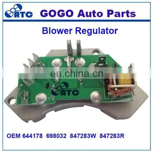 High Quality Blower Motor Resistor for Peugeot Citroen 106 405 406 OEM 644178 698032 847283W 847283R thumbnail-6