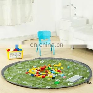 I@home Large Size Modern Quickly Organize Kids Play Mats Toy Storage Bag Harness Pocket thumbnail-2