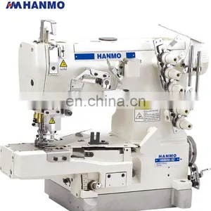 HM 600-02 HIGH-SPEED CYLINDER-BED INTERLOCK SEWING MACHINE WITH TAPE BINDING(EDGE ROLLIING thumbnail-1