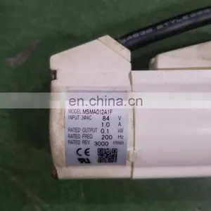 Used Tested Working AC SERVO MOTOR MSMA012A1F thumbnail-2