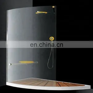 Silk Screen Printed Black 5mm Curve Tempered Glass thumbnail-1