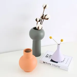 Ins Style Blue Ceramic Vase Christmas Table Setting Dining Room Decor thumbnail-4