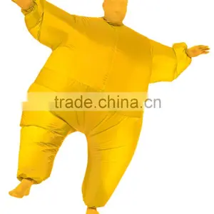 Yellow Inflatable Adult Costume Large thumbnail-1