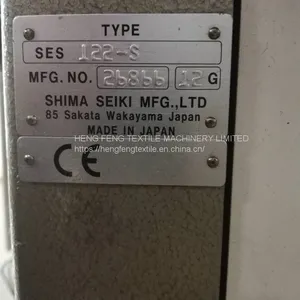 SHIMA SEIKI Computerized Flat Knitting Machine SES 122S 12G UP SCREEN Intarsia Design Knit Sweater thumbnail-4