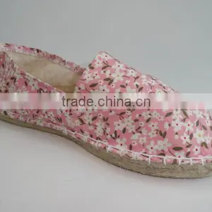 2016 Most Fashion Shoe Handmade Canvas Shoe Espadrille thumbnail-3