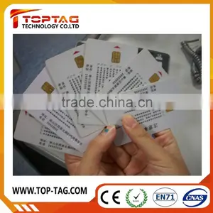 Frosted SLE4442 / SLE5542 Contact ic Card for Hotel System thumbnail-3