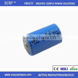 Hot Sale HJBP LiSOCl2 Battery ER14250M 3.6v 800mAh 1/2AA Lithium Battery thumbnail-2