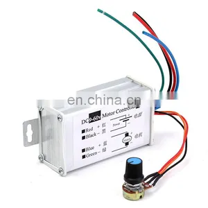 12V 24V 20A Max PWM DC Motor Stepless Variable Speed Controller 25kHz Switch, Stepless Variable Speed Controller thumbnail-1