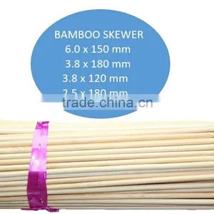 Round Bamboo Skewer Wholesale Bamboo Skewer thumbnail-1