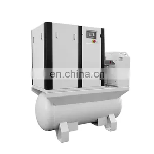 Combined Compressor 22kw High Pressure 16Bar Integrated Screw Air Compressor With Air Tank and Dryer Used for Laser Cutting thumbnail-4